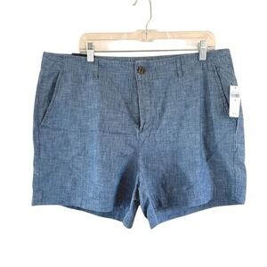 GAP Women's Cotton Cambray 5" Shorts Size‎ 16 NWT